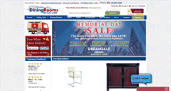 Desktop Screenshot of diningroomsoutlet.com